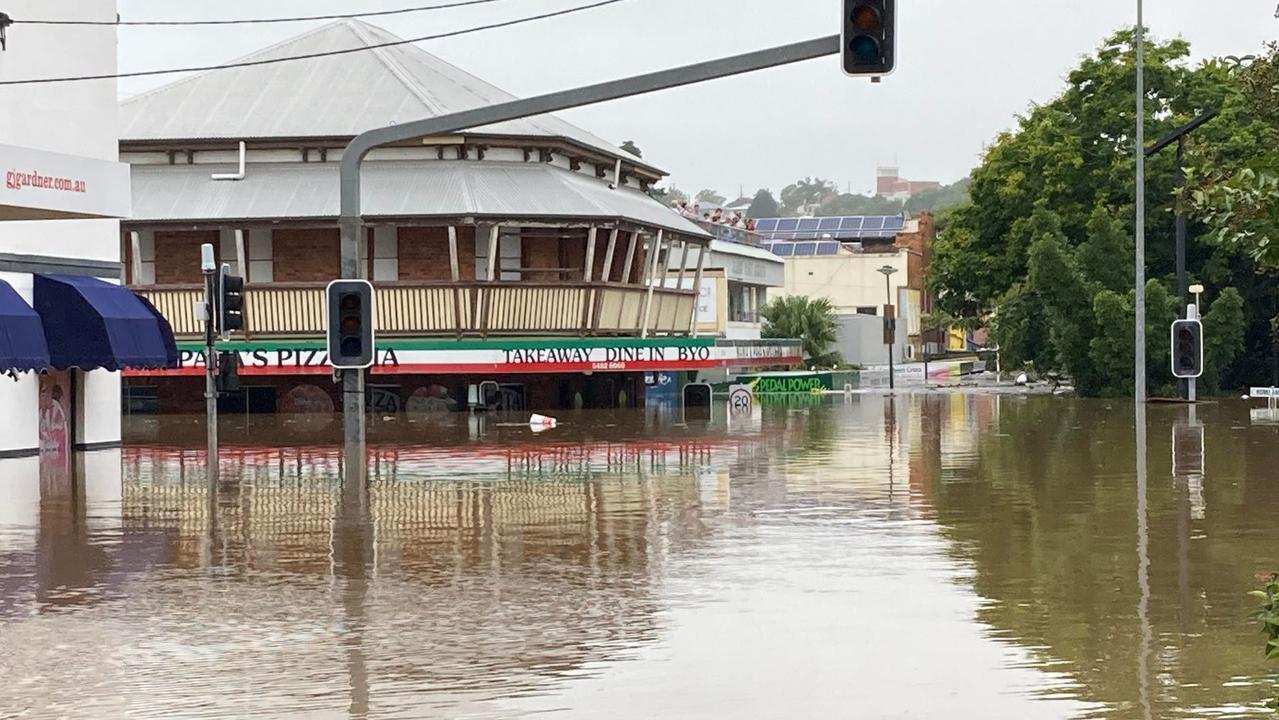 Gympie flood, Mary St, February 26. 2022