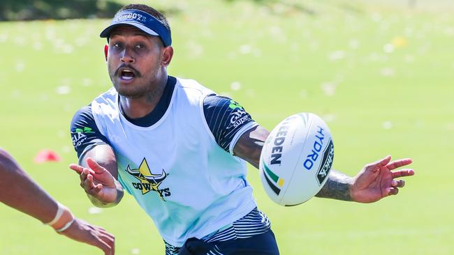 Ben Barba is happy to be back, even for preseason. (AAP Image/Michael Chambers)