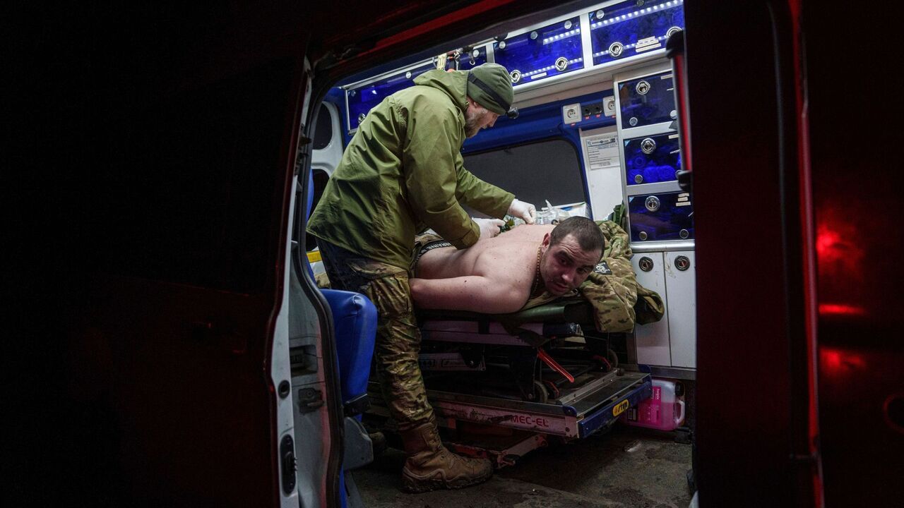 Ukraine's frontline medics face immense pressure to save lives amid Russian attacks