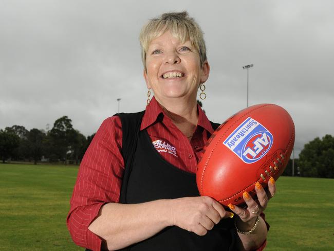 Heather Green, has been made a life member AFL, Toowoomba. Photo:  Bev Lacey/The Chronicle