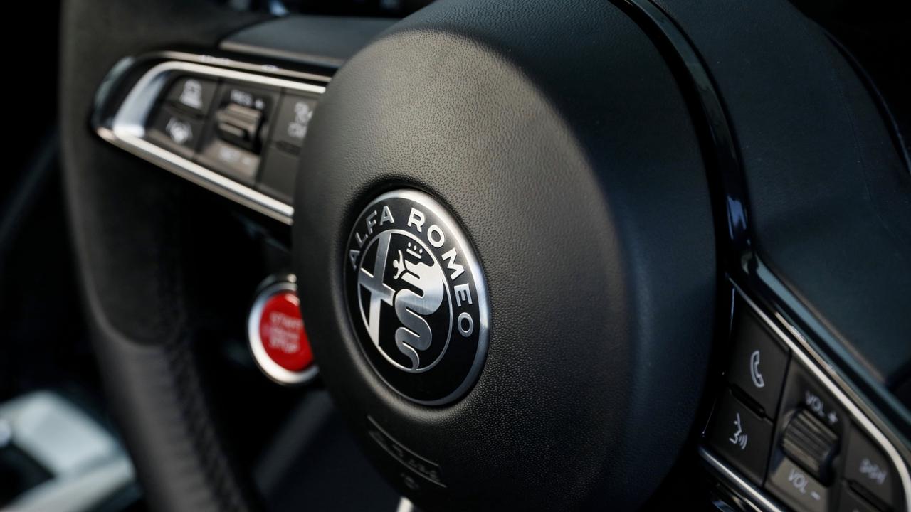 The steering wheel is a work of art. Picture: Supplied.