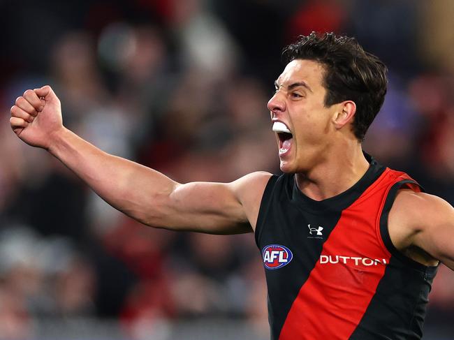 Jye Caldwell and Essendon made a statement on Friday night. Picture: Quinn Rooney/Getty Images