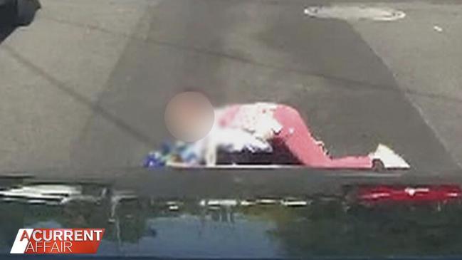 The child was not seriously hurt in the incident. Photo: DashCam Owners Australia