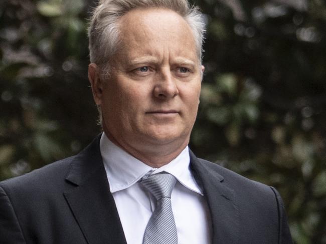 SYDNEY, AUSTRALIA - NewsWire PhotosTuesday , 20 October 2020.Sam Henderson pictured arriving at the Downing Centre. Financial planner Sam Henderson for final sentencing at Downing CentrePicture: NCA NewsWire/ Monique Harmer