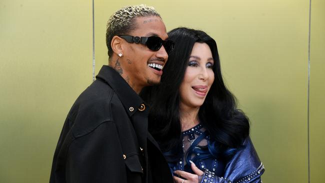 Cher and her boyfriend Alexander Edwards. Picture: Jon Kopaloff/Getty Images