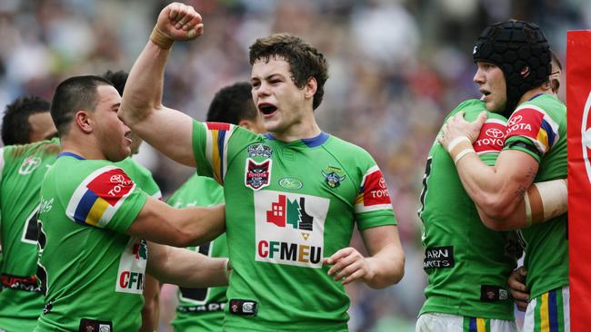 2008 Toyota Cup grand final Canberra Raiders V Brisbane Broncos at ANZ Stadium Homebush. Pic - Sam Mooy