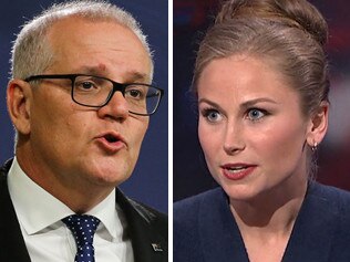 Grace Tame has continued her attacks on Scott Morrison.