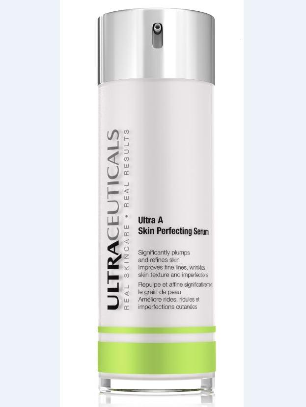 Vitamin A is a favourite (Ultraceuticals Ultra A Skin Perfecting Serum, $132).