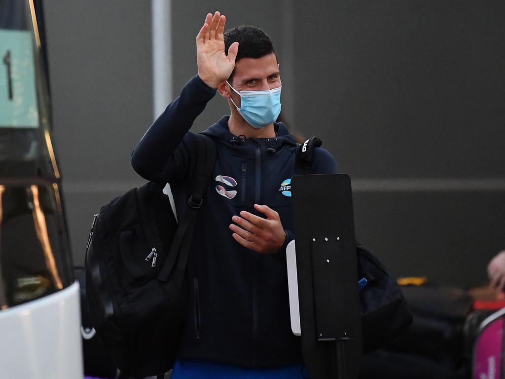 Djokovic has striven to remain professional and stresses he has no lingering bitterness toward Melbourne despite the unfortunate ordeal. (Photo by Mark Brake/Getty Images)