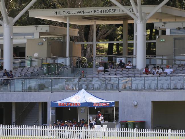 Fans enjoy the action at Waverley. Picture Warren Gannon Photography