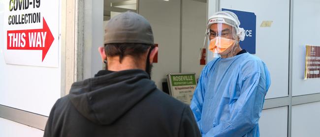 More than 98 per cent of NSW Health’s worker are vaccinated against Covid-19. Picture: Gaye Gerard