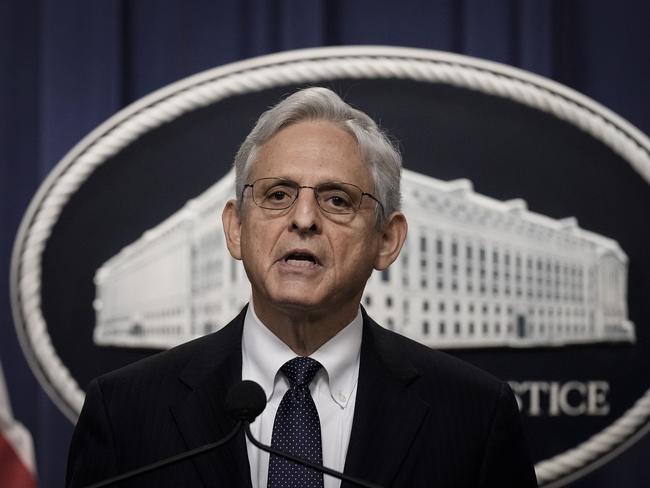 US Attorney-General Merrick Garland. Picture: Getty Images