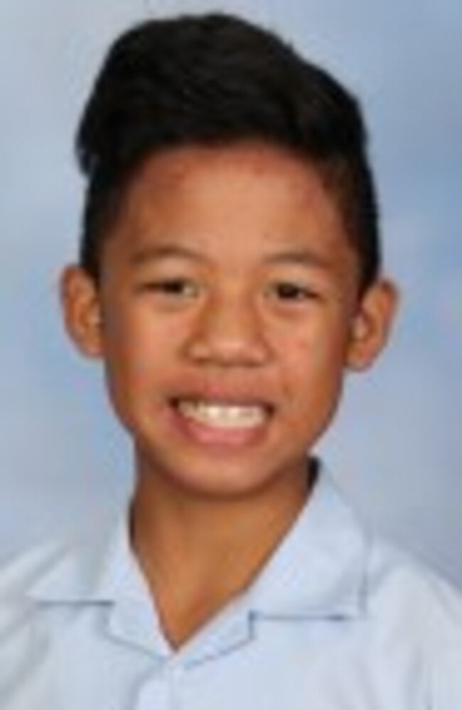 St Bernadette’s Primary School Lalor Park captain Marcus Razon