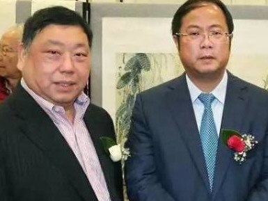 Ernest Wong and Chinese billionaire Huang Xiangmo.