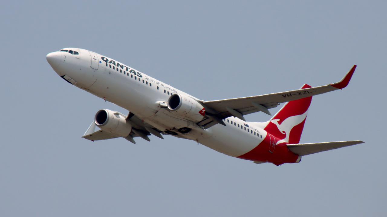 A passenger on board a Qantas flight from Brisbane to Sydney has tested positive to coronavirus. Picture: David Clark Photography