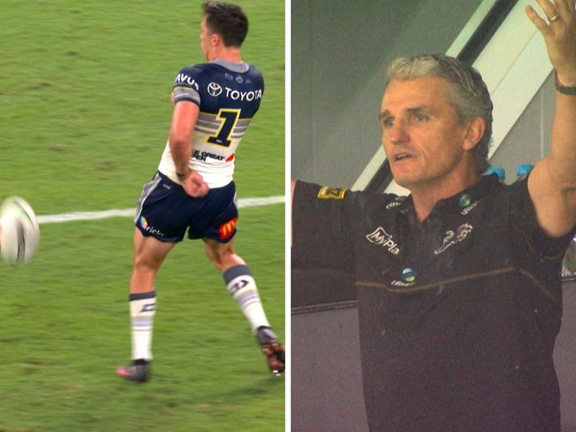Ivan Cleary was fuming. Photo: Fox League.