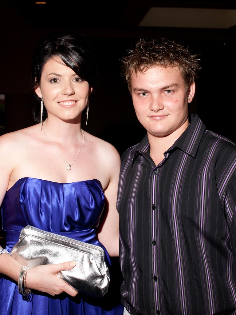 Kirsty Cunningham and Sam Foster at the 2009 Taminmin College formal at the Crown Hotel. Picture: NT NEWS