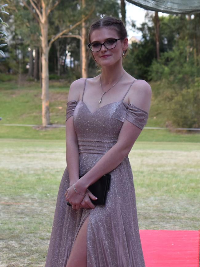 Ju-Cinta Johnson at the Gympie State High School Formal 2022.