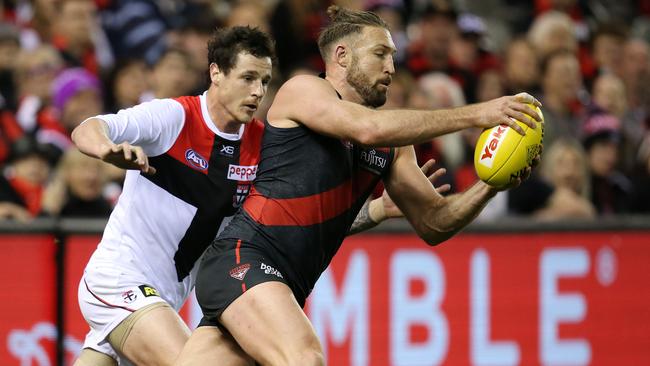 Mick McGuane has put the heat on Cale Hooker. Picture: Michael Klein