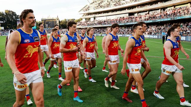 The Power belted Brisbane in the opening round of the 2023 season. (Photo by James Elsby/AFL Photos via Getty Images)