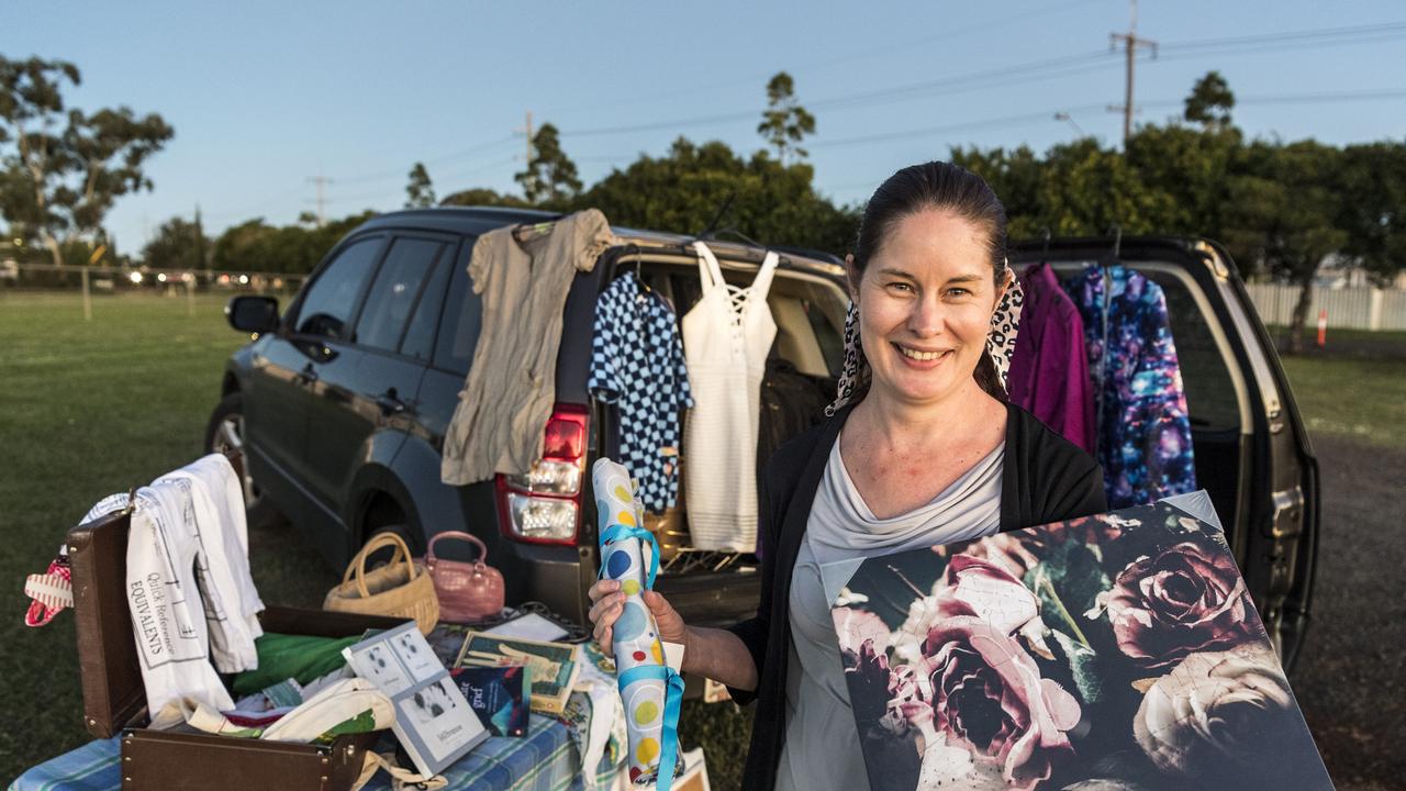 Amie Johnson is holding a car boot sale as a fundraiser for children's charity Variety. Picture: Kevin Farmer