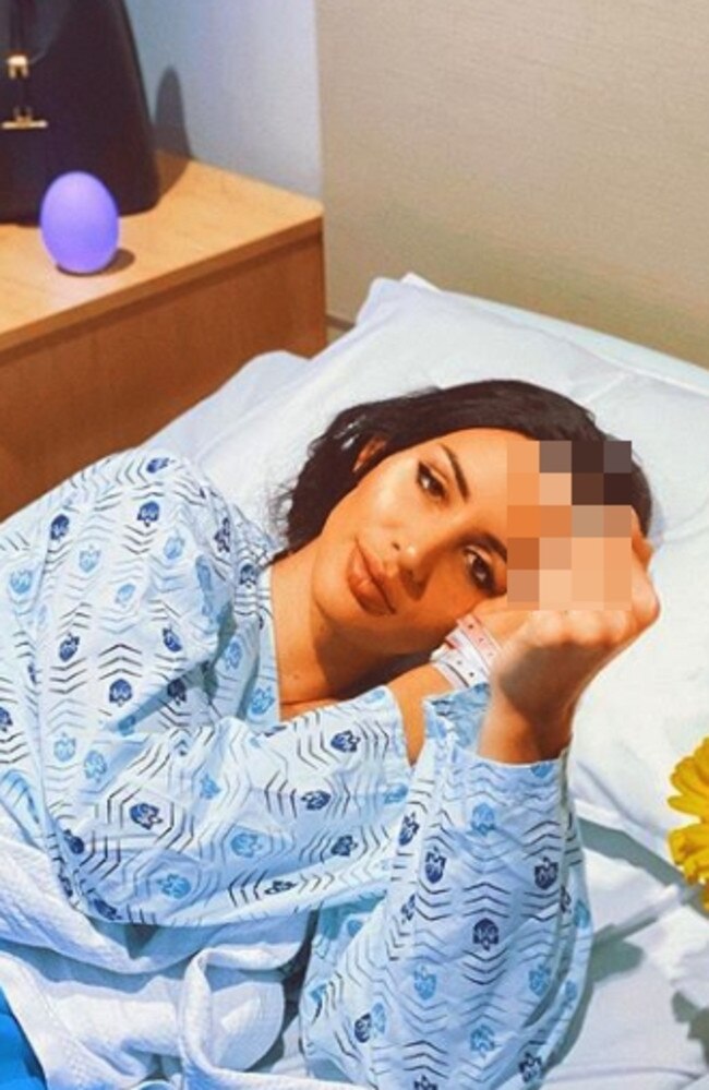 Love Island's Vanessa Sierra speaks out after being hospitalised. Picture: Instagram