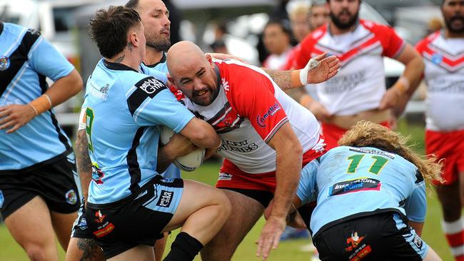 South Grafton forward Grant Stevens. Picture: Leigh Jensen