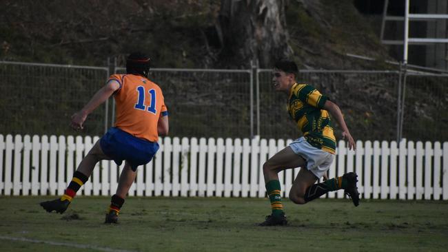 AIC First XV rugby between Marist College Ashgrove and St Patrick’s College. Wednesday May 24, 2023. Picture, Nick Tucker.