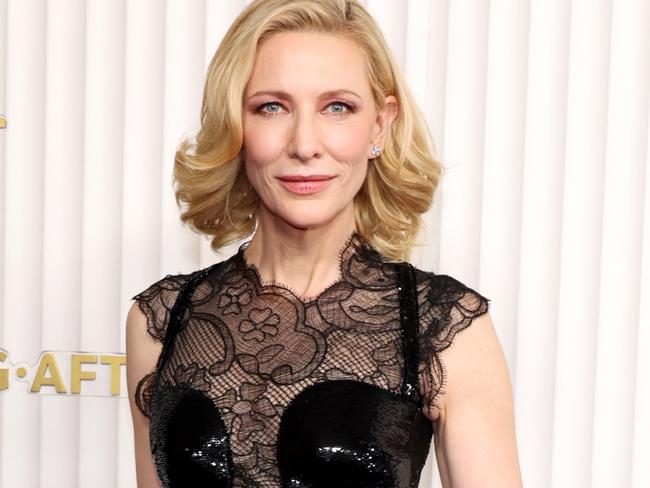 LOS ANGELES, CALIFORNIA - FEBRUARY 26: Cate Blanchett attends the 29th Annual Screen Actors Guild Awards at Fairmont Century Plaza on February 26, 2023 in Los Angeles, California. (Photo by Amy Sussman/WireImage)