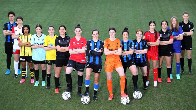 The state’s best Women’s and Girl’s soccer players will battle it out in their cup semi-finals at VALO Football Centre on Tuesday and Wednesday, which will be live streamed on advertiser.com.au. Picture: Dean Martin