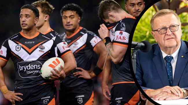 John Coates says he's too busy to help the Wests Tigers, should the joint venture club come calling for help.