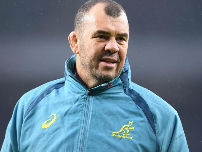 Michael Cheika fired up when he didn’t like the line of a reporter’s questioning.