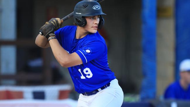 Josh Nati is top future prospect. Picture: Baseball Australia