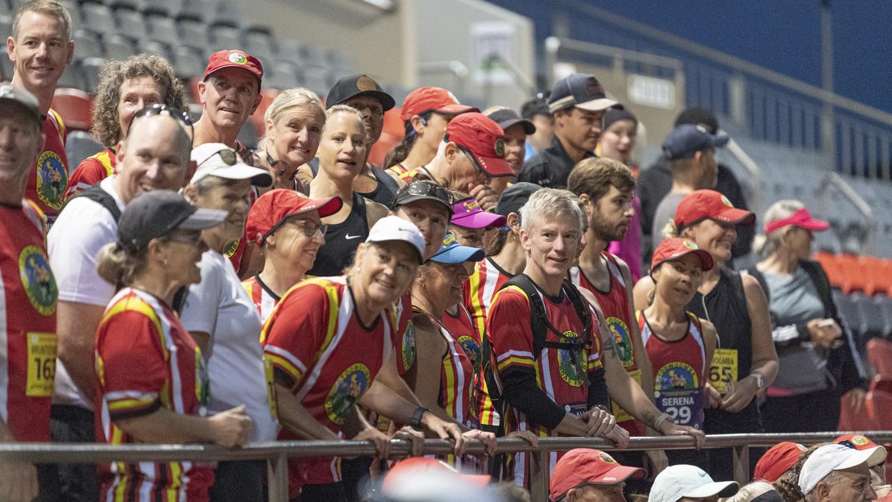 Toowoomba Road Runners were well represented at the Toowoomba Marathon event, Sunday, May 5, 2024. Picture: Kevin Farmer