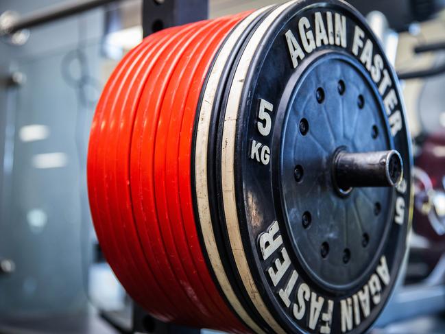 MELBOURNE, AUSTRALIA - NewsWire Photos - OCTOBER 30, 2021:   Gyms have reopened in Melbourne after lockdown restrictions lifted. Gym equipment at Goodlife gym in South Melbourne. Picture: NCA NewsWire/Sarah Matray