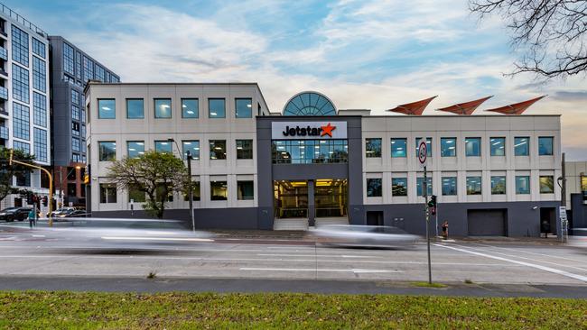 Jetstar’s headquarters at 79-81 Victoria Parade in Collingwood.