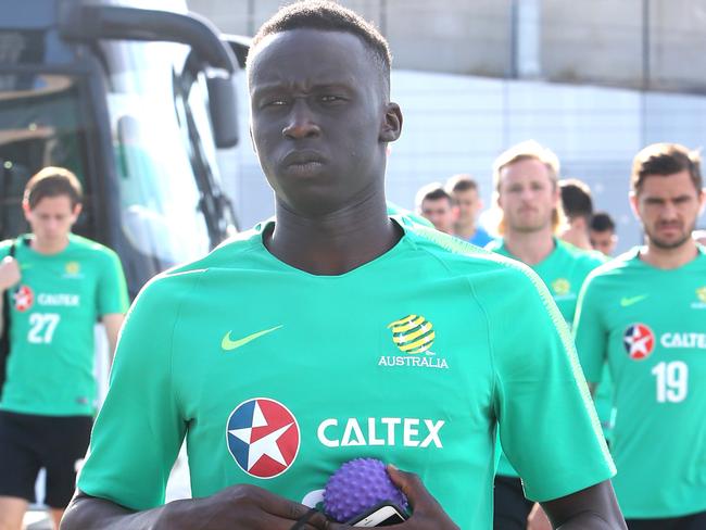 Tommy Deng is hoping to play one more game for Victory before joining the Olyroos. Picture: AAP