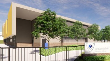 Roma Mitchell Secondary College upgrade. Picture: State Government