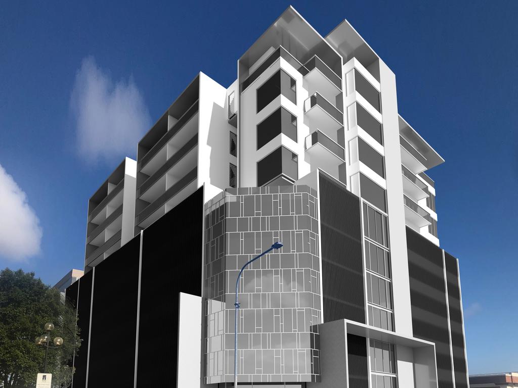 PLANNED: Barry and Mitchell Bernoth have been approved for a 40m residential, commercial and parking tower on Neil and Bell Streets in the Toowoomba CBD.