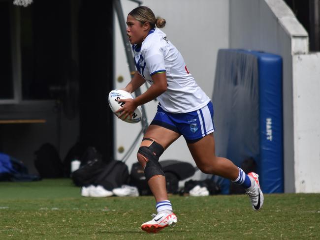 Asha Taumoepeau-Williams is another key for the Bulldogs. Picture: Sean Teuma