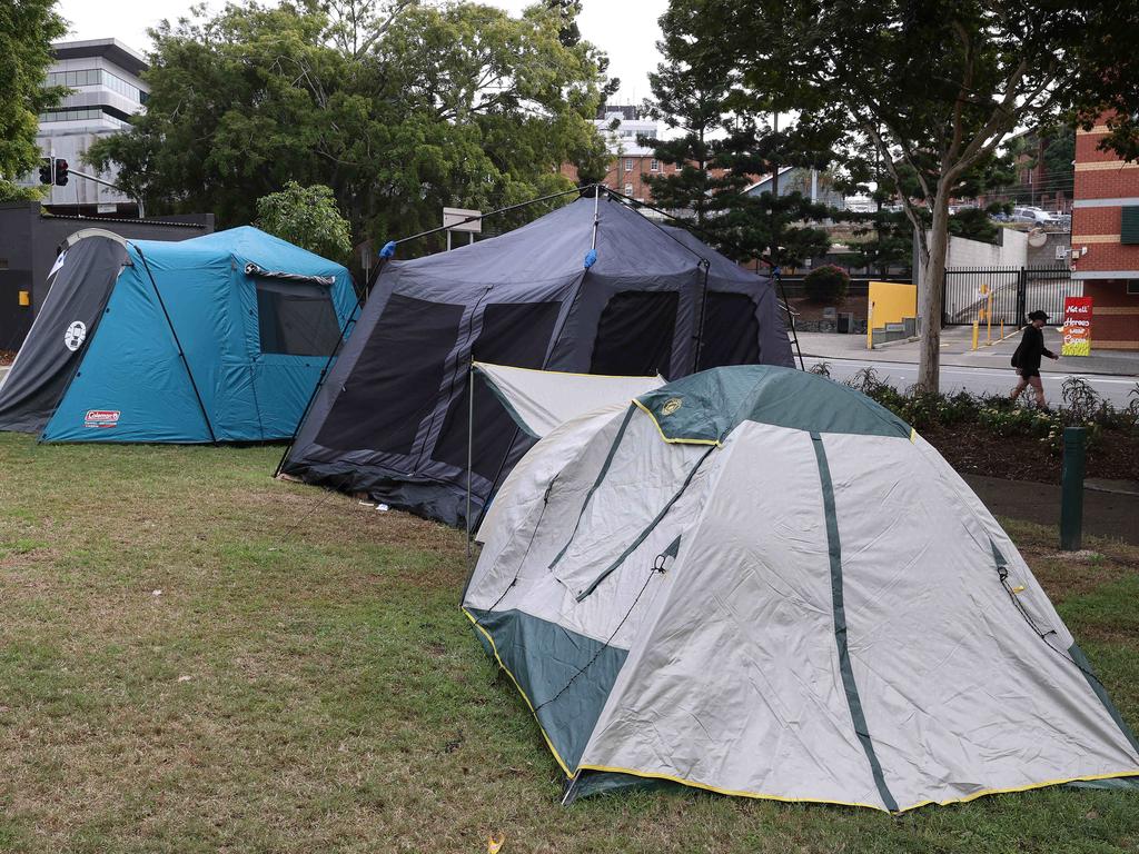 Rates of homelessness are surging as the housing and rent crises worsen. Picture: Liam Kidston