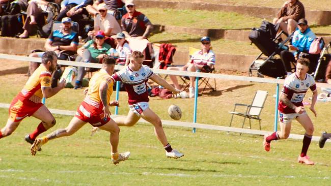Rhiley Maxwell can cause plenty of trouble in the halves. Picture: supplied