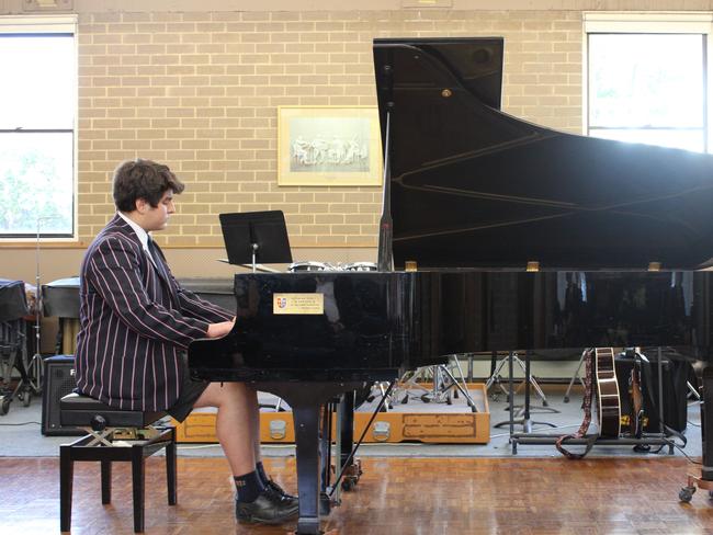 James was a talented pianist in the final year of his VCE studies at Brighton Grammar.