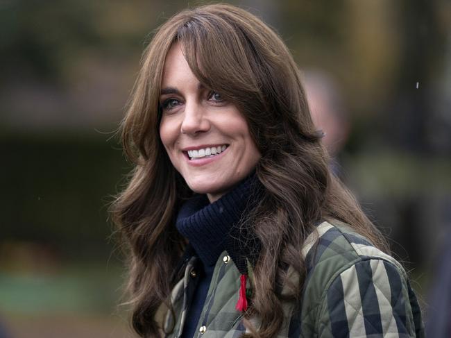 Kate is the queen of the bouncy blow dry and winning smile. Picture: Jane Barlow – WPA Pool/Getty Images