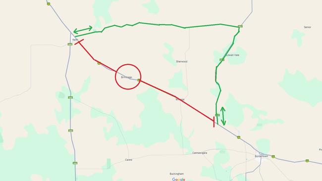 The Dukes Highway will remain closed on Thursday morning after a serious crash involving a B-double overnight in the Upper South-East.