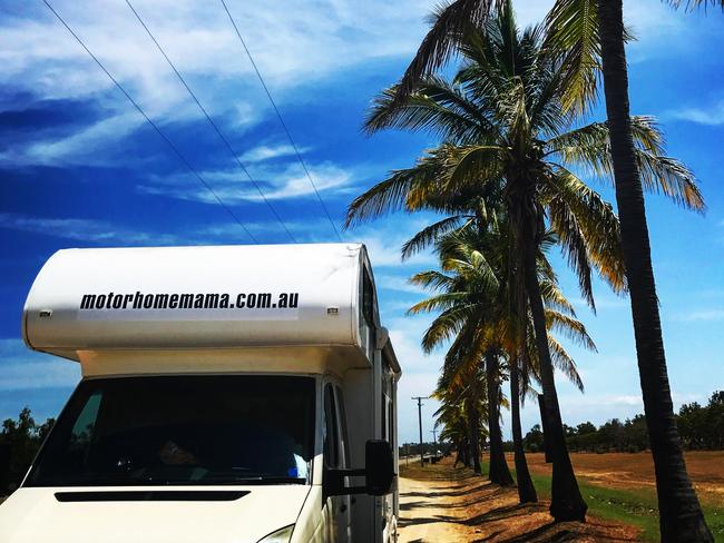 Faith purchased the campervan following her divorce and decided to travel Australia.