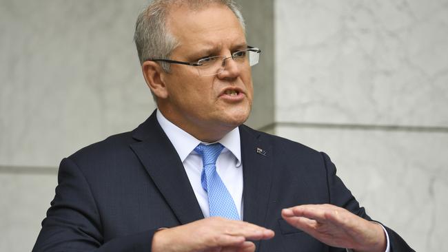 Scott Morrison says residential tenants must still pay rent despite a six-month moratorium on evictions. Picture: AAP