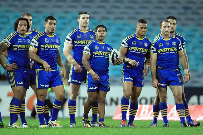 <p>Gallery NRL round 15 Eels v Rabbitohs:Eels concede a try. Picture: Mark Evans</p>