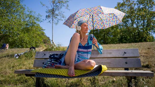 Enjoy the sunshine at Hampstead Heath ponds. Picture: AFP