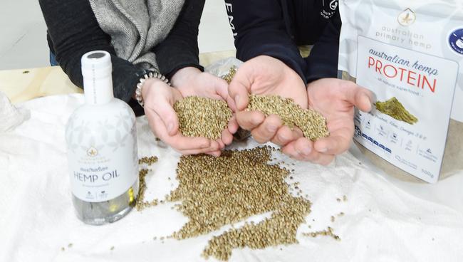 Hemp seeds are said to be a good alternative for those with a nut allergy. Picture: Alan Barber